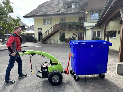 Container-Schlepparm