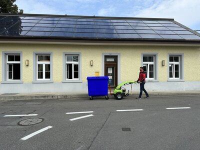 Container-Schlepparm